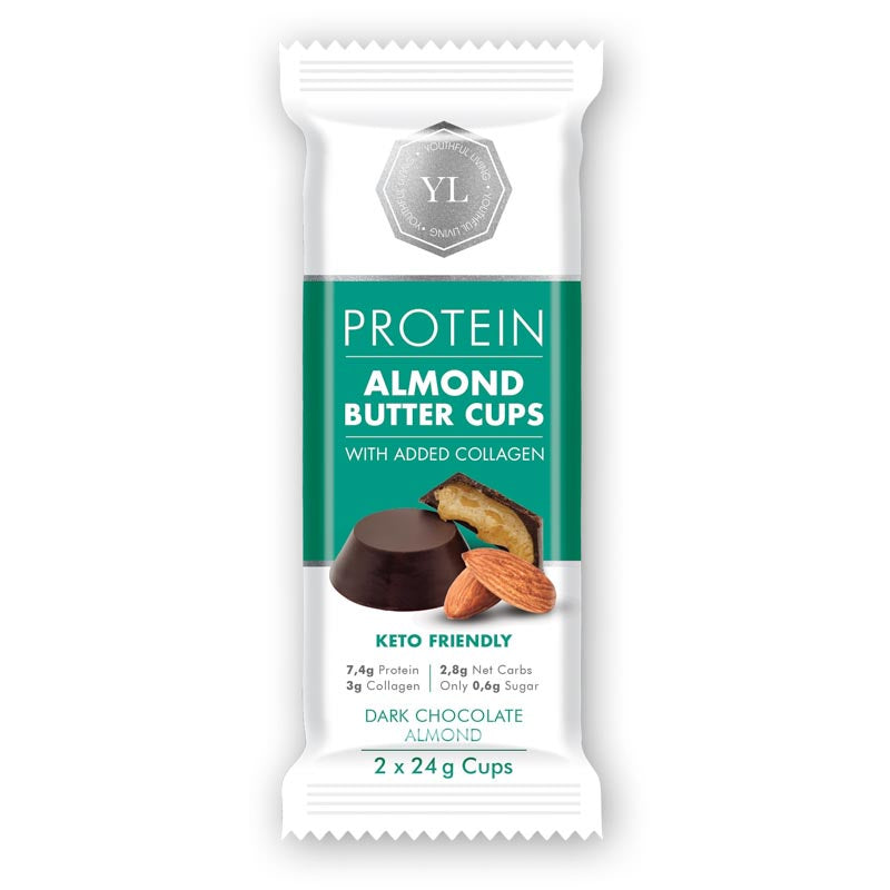 Protein Almond Butter Cups with Collagen  48g