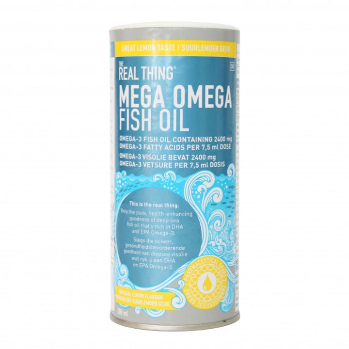 Mega Omega Fish Oil 200ml - Lemon