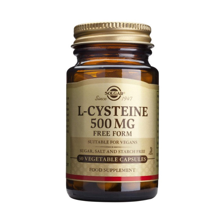 L-Cysteine 500mg Vegicaps 30s