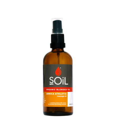 Soil Organic Athletic Massage Oil 100ml