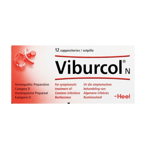 Heel Viburcol Suppositories 12s