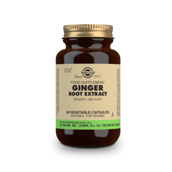 Ginger Root Extract Vegicaps 60s