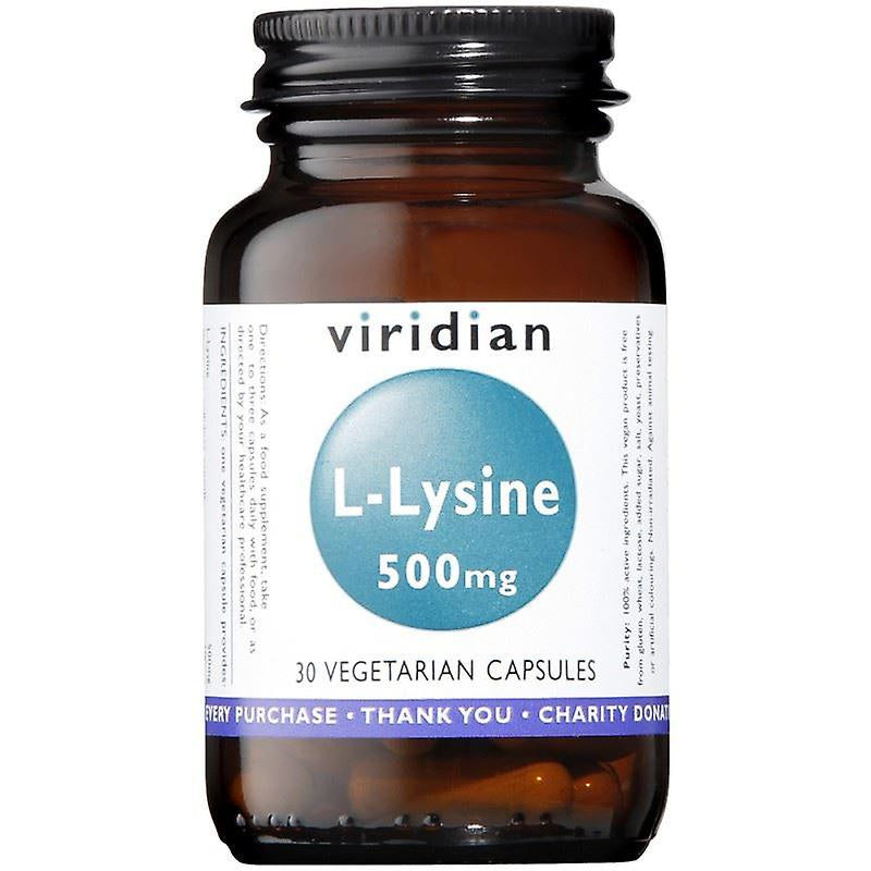 L-Lysine 500mg Veg Caps 30s