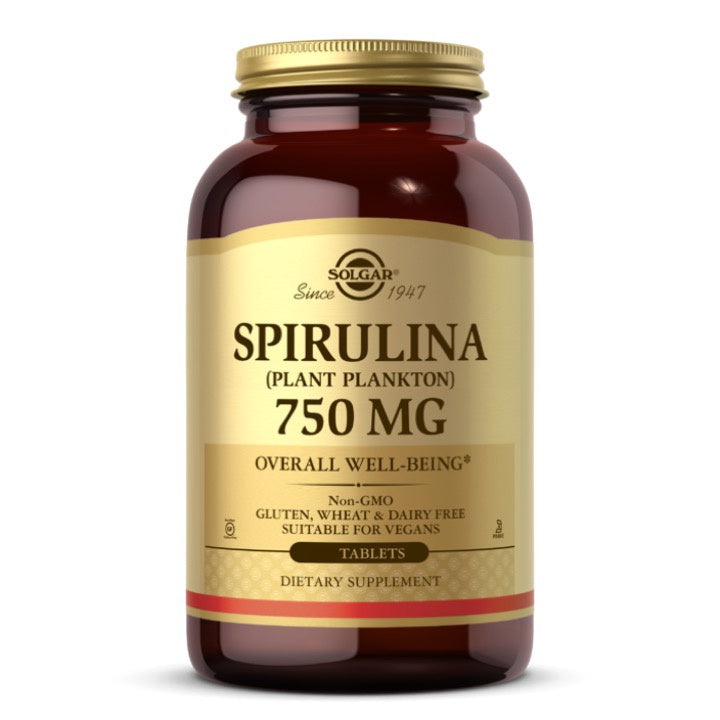 Spirulina Vegetarian 750mg 80c