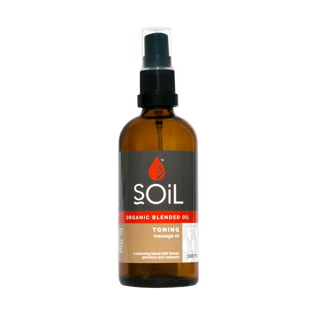 Soil Organic Toning Massage Oil 100ml