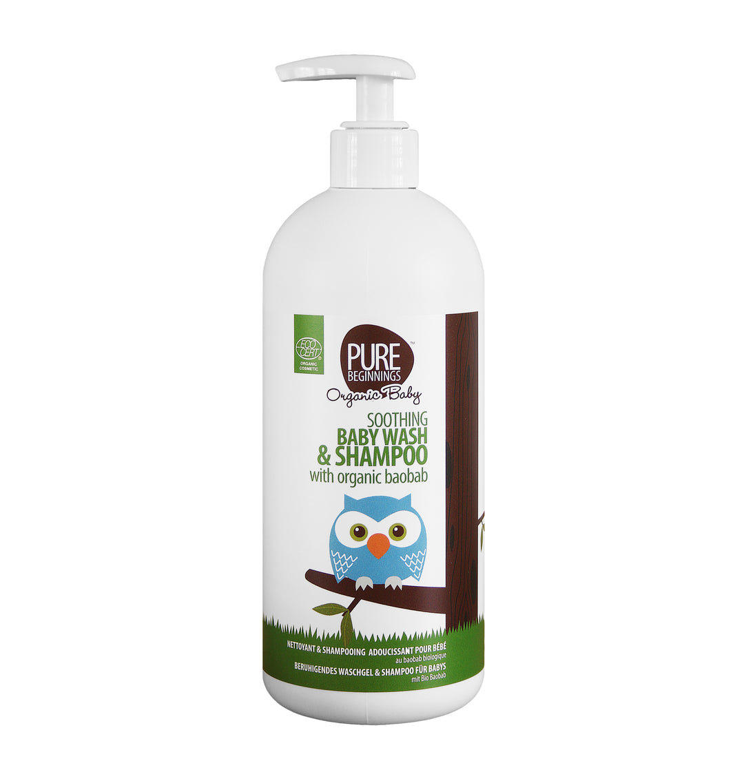 Soothing Baby Wash & Shampoo 500ml