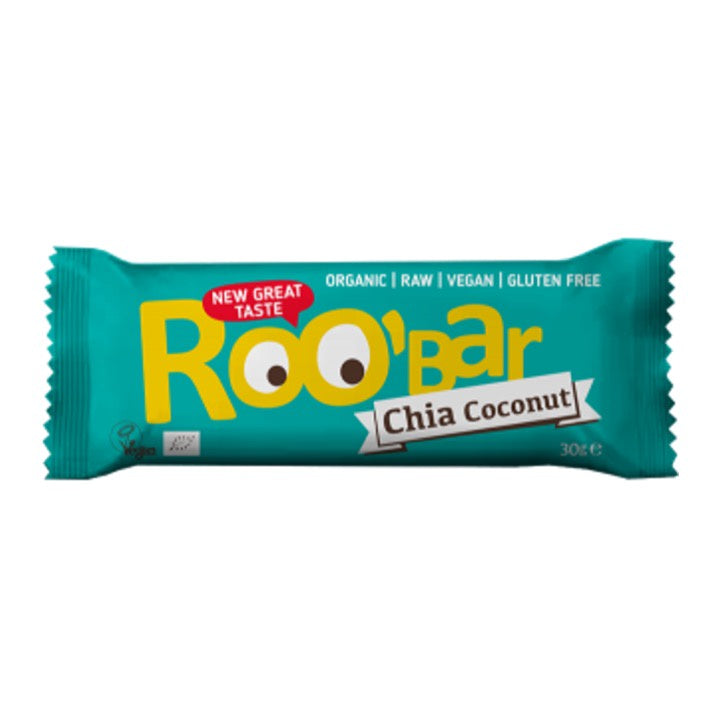 Roobar Chia & Coconut Bar 30g