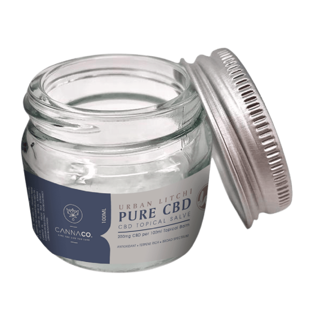 Cannaco Urban Litchi CBD Topical Salve 100ml