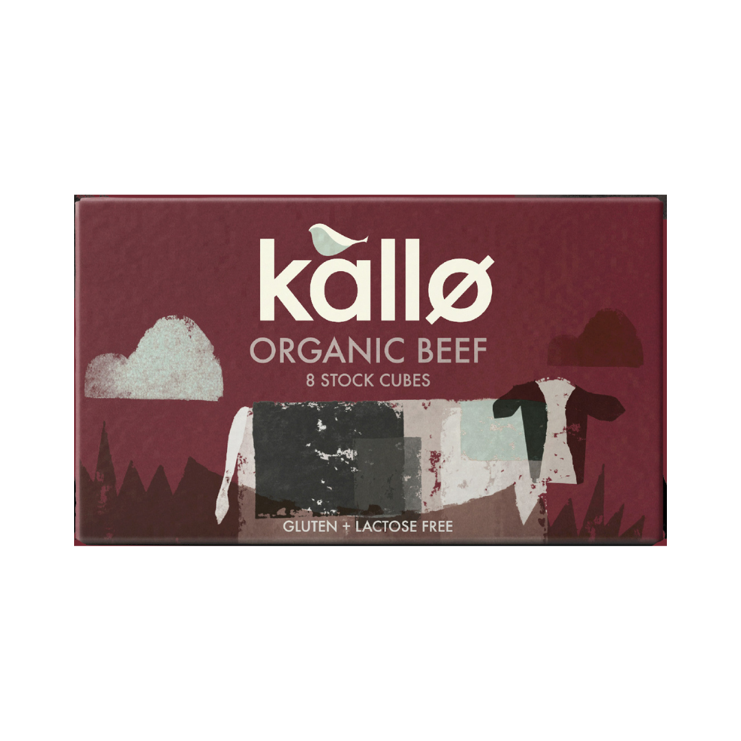 Kallo Organic Beef Stock Cubes 66g