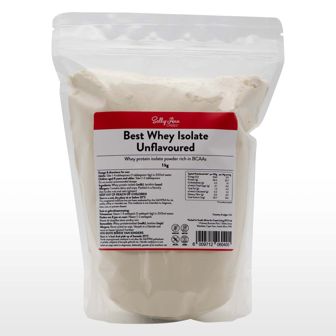 The Best Whey Protein Isolate - Unflavoured 1kg