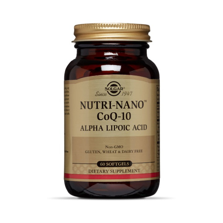 Nutri Nano Co-Q10 Alpha Lipoic Acid 60s