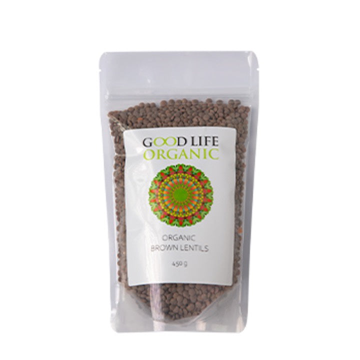 Organic Brown Lentils 450G