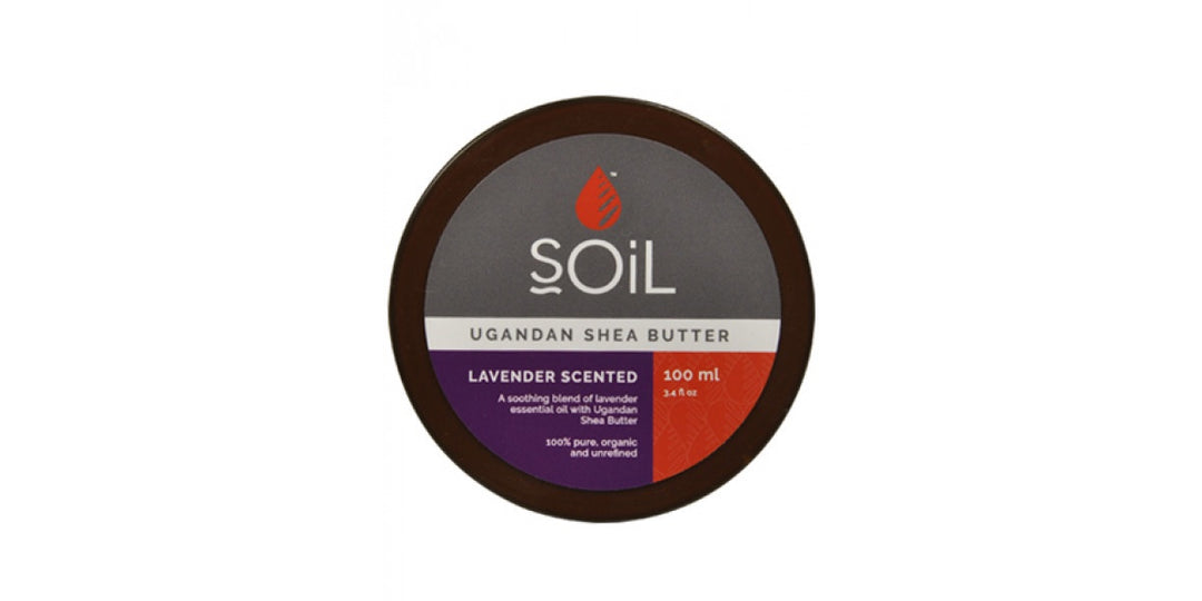 Soil Organic Shea Butter 100ml - Lavender