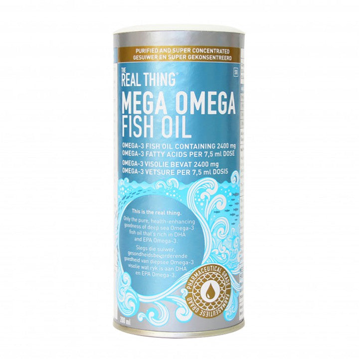 Mega Omega Fish Oil 200ml - Plain