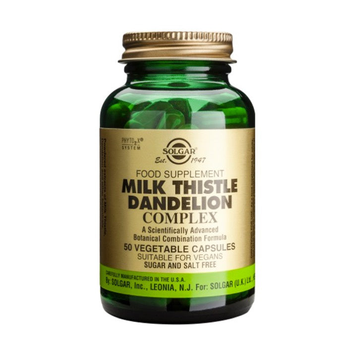 Milk Thistle Dandelion Complex Vegicaps 50s