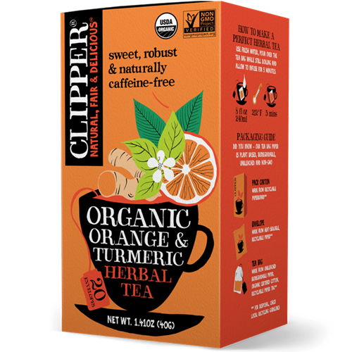 Clipper Organic Orange &amp; Tumeric