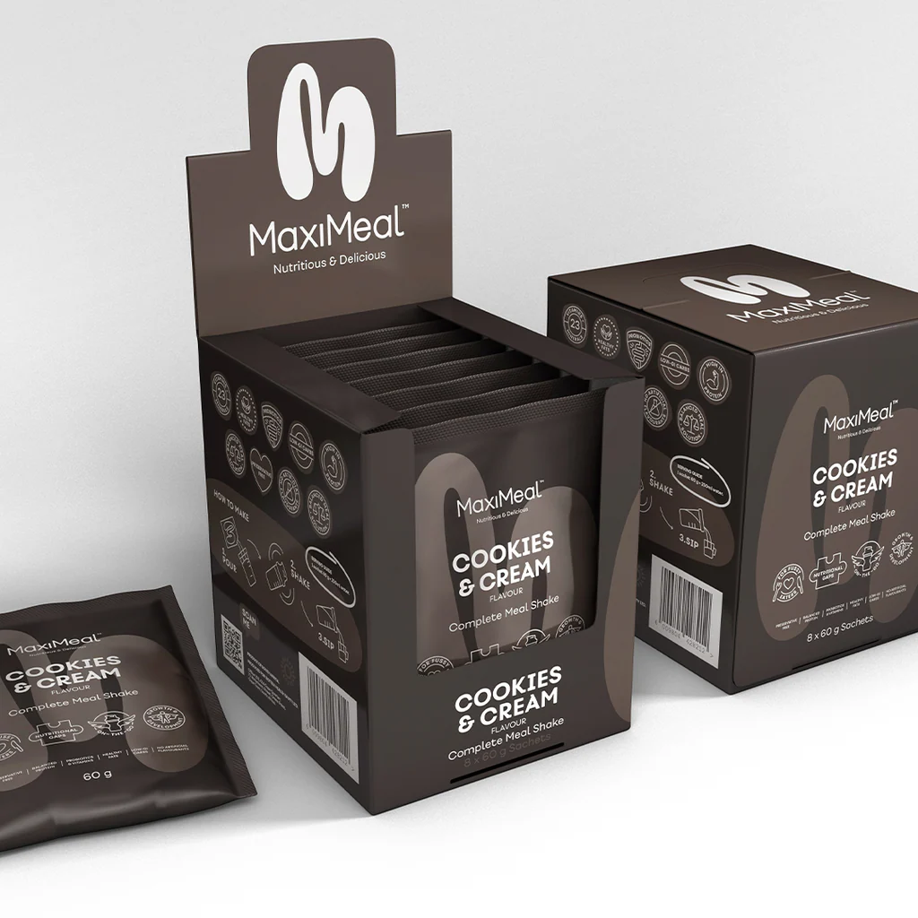 Cookies &amp; Cream Meal Shake Box 8 x 60g sachets