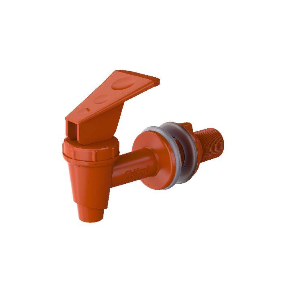 STEFANI Clic Faucet Spigot Tap - Terracotta