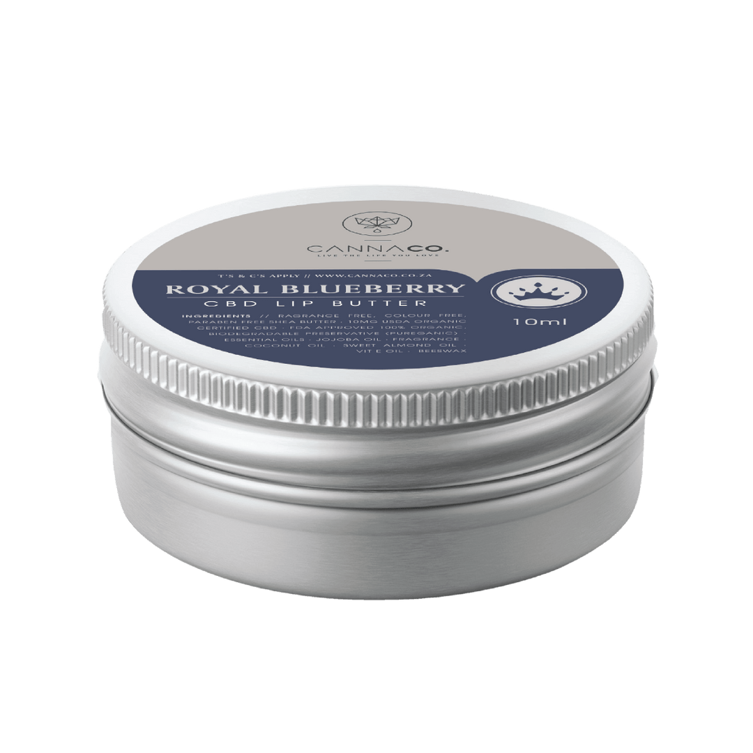 Cannaco Royal Blueberry CBD Lip Butter 14g