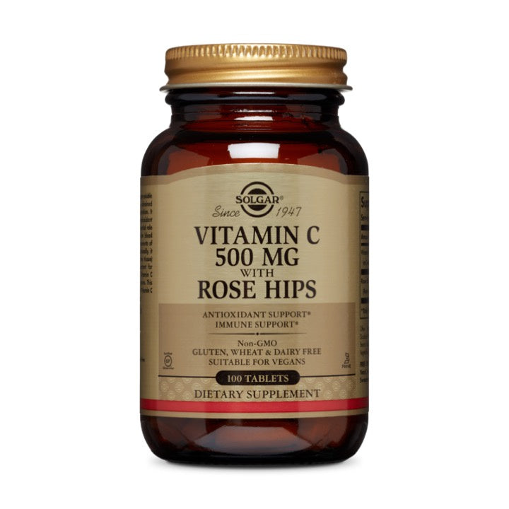 Vitamin C 500mg with Rose Hips Tabs 100s