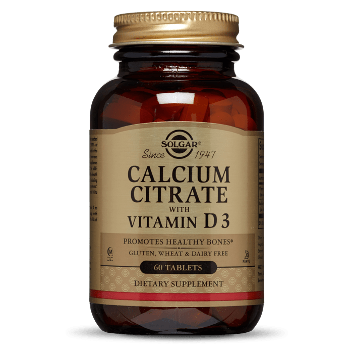 Calcium Citrate with Vitamin D3 60t