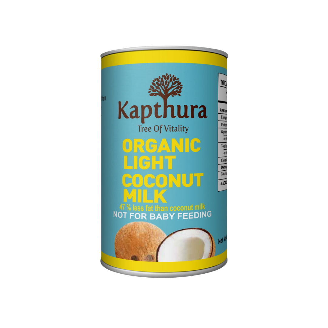 Organic Light Coconut Milk 9% fat  400ml