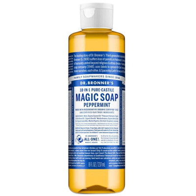 Pure Castile Liquid Soap Peppermint 473ml