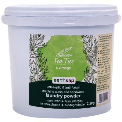 Laundry Powder Tea Tree & Orange 2,2kg
