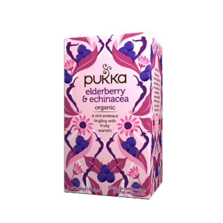 Pukka Elderberry & Echinacea Tea 20s