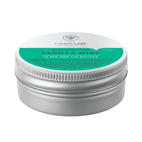 Cannaco Lip Butter Vanilla Mint 10ml