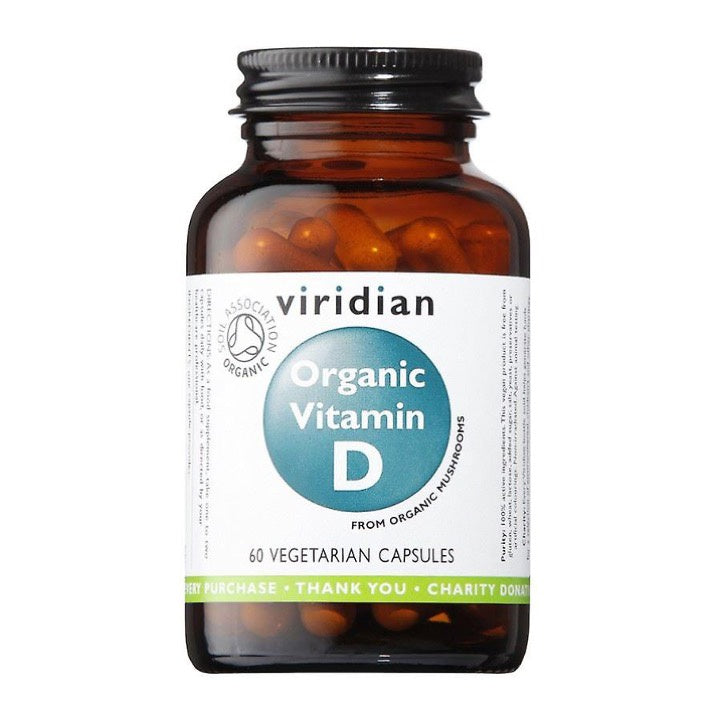 Organic Vitamin D2 400 IU  60c