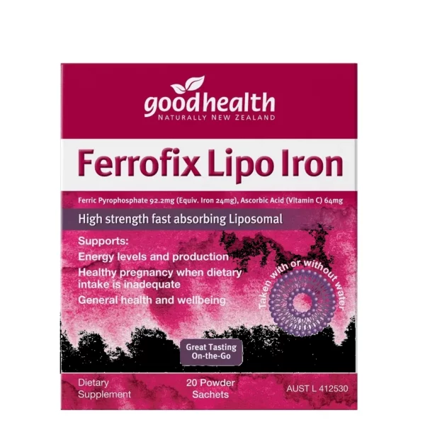 Ferrofix Lipo Iron 20x2g Sachets