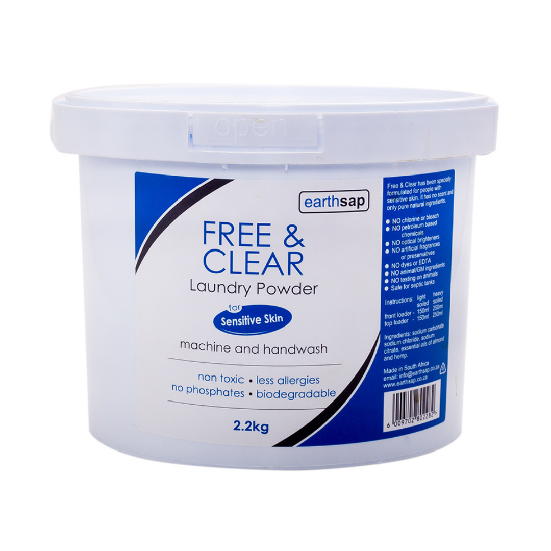 Laundry Powder - Free and Clear 2kg