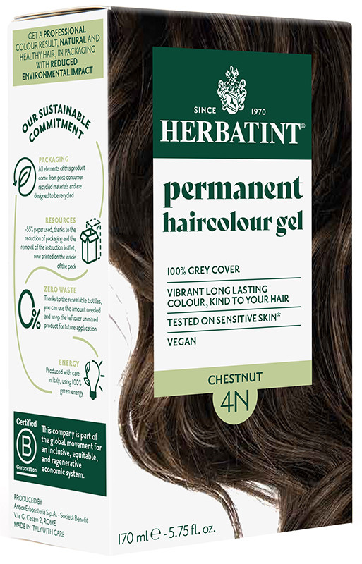 Hair Colour 4N Chestnut 150ml
