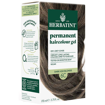 HAIR Colour 6C  Dark Ash Blonde 150ml