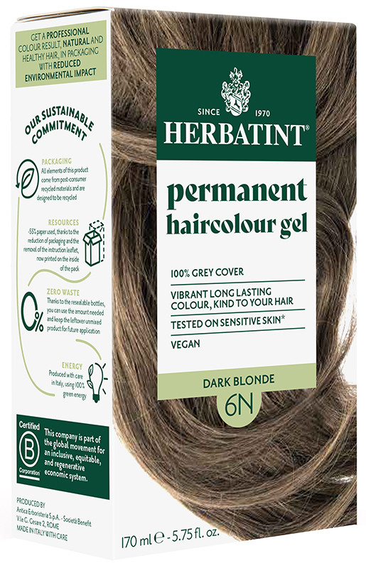 Hair Colour 6N Dark Blonde 150ml
