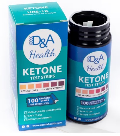 Ketone Test Kit 100 Strips