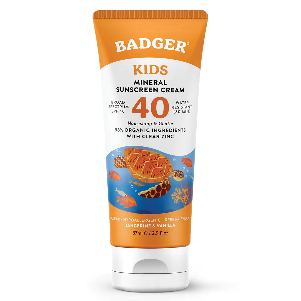 Kids Mineral Sunscreen Cream - SPF 40