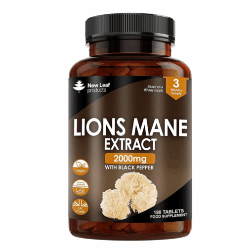 Lions Mane with black pepper 180caps