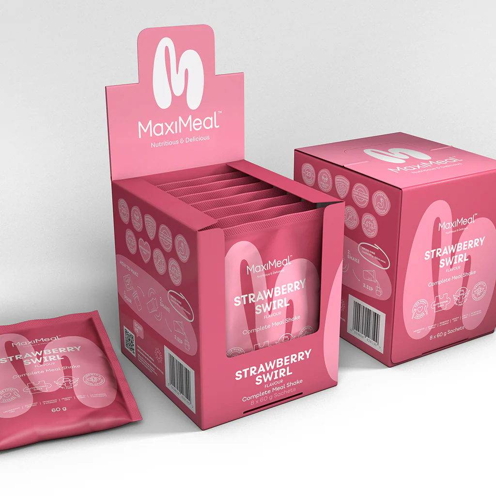 Strawberry Swirl Meal Shake Box