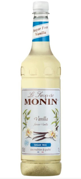 Monin Vanilla Sugar Free 1L Pet