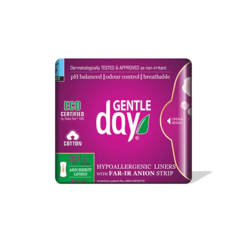 N20 - GENTLE DAY - Organic Cotton Liners Large