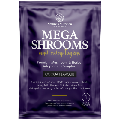 Mega Shrooms And Adaptogen sachets 10g
