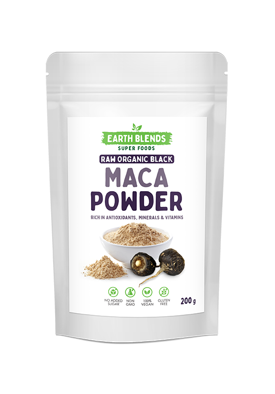 Organic Maca Root Powder Black 200g