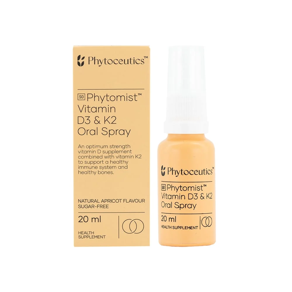 Phytomist Vitamin D3 &amp; K2 Spray 20ml