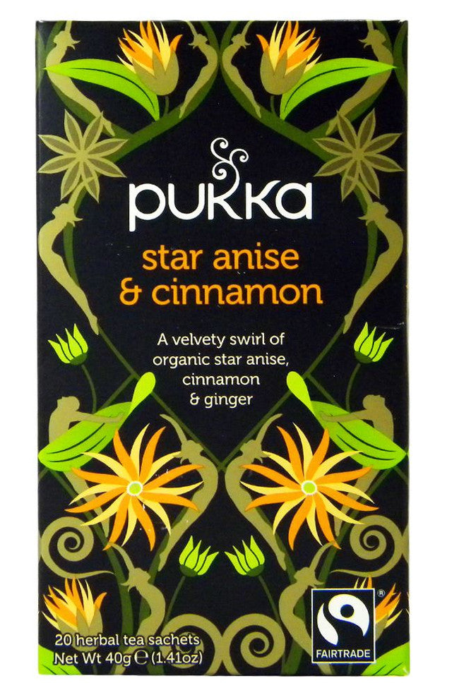 Pukka Star Anise &amp; Cinnamon Tea 20s