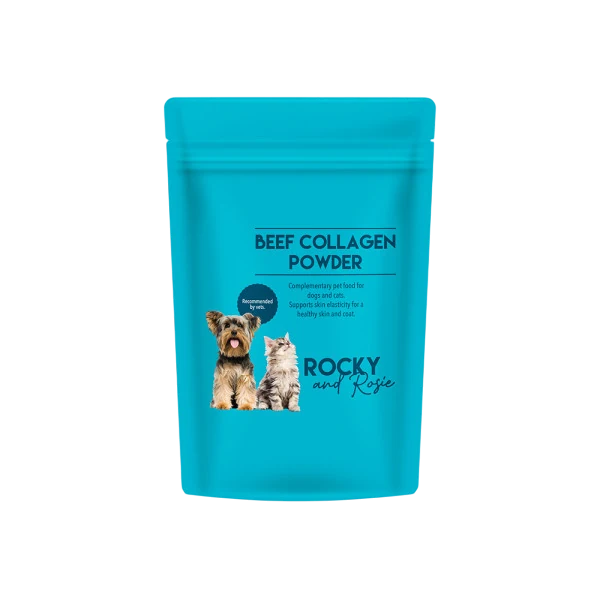 Rocky &amp; Rosie Pet Bovine Collagen 200g Pouch
