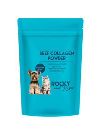 Rocky &amp; Rosie Pet Bovine Collagen 400g
