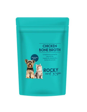 Rocky  &amp; Rosie Chicken Bone Broth 400g