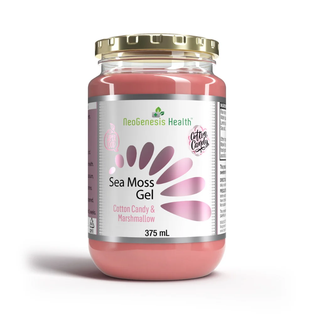 Sea Moss  Gel Cotton Candy Andy Marshmalow